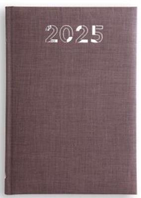 Opakowanie Kalendarz 2025 A5 caribe brązowy