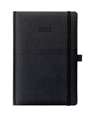 Opakowanie Kalendarz 2025 A5 dzienny czarny