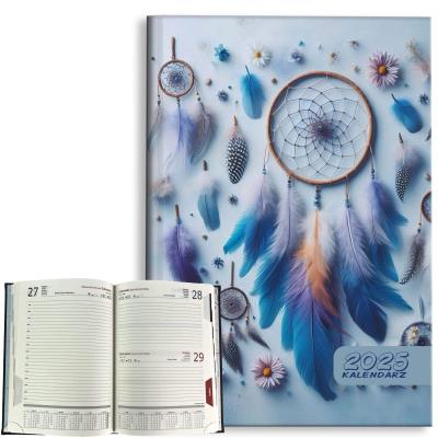 Opakowanie Kalendarz 2025 A5 dzienny Łapacz snów blue