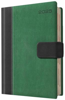 Opakowanie Kalendarz 2025 A5 dzienny na magnes zielony