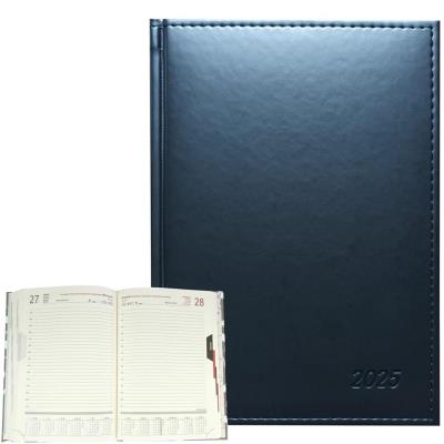 Opakowanie Kalendarz 2025 A5 dzienny sb/nd osobno Czarny