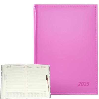 Opakowanie Kalendarz 2025 A5 dzienny sb/nd osobno Różowy