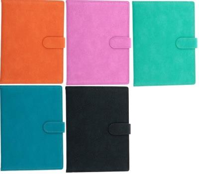 Opakowanie Kalendarz 2025 A5 dzienny z zapięciem neon mix