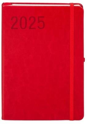 Okładka książki Kalendarz 2025 A5 Formalizm TDW czerwony