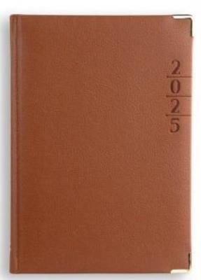 Opakowanie Kalendarz 2025 A5 lux brązowy