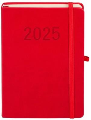 Opakowanie Kalendarz 2025 A5 Memofix DNS czerwony
