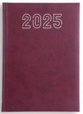 Opakowanie Kalendarz 2025 A5 standard bordowy