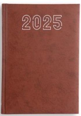 Opakowanie Kalendarz 2025 A5 standard brązowy
