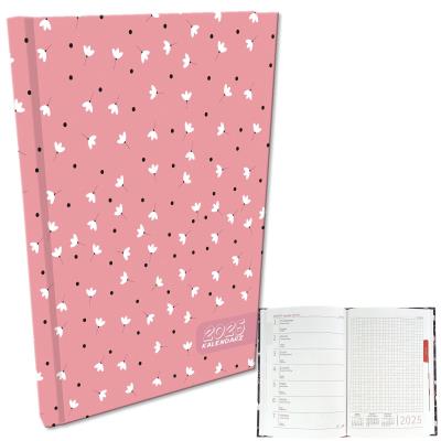 Opakowanie Kalendarz 2025 A5 tygodniowy Kwiatki