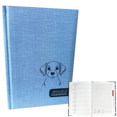 Opakowanie Kalendarz 2025 A5 tygodniowy Labrador