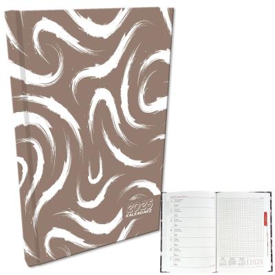 Opakowanie Kalendarz 2025 A5 tygodniowy Maziaje Beż