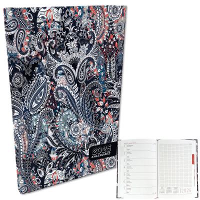 Opakowanie Kalendarz 2025 A5 tygodniowy Paisley