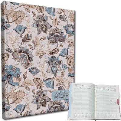 Opakowanie Kalendarz 2025 A5 tygodniowy rozkładówka kwiaty