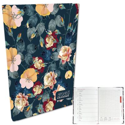 Opakowanie Kalendarz 2025 A5 tygodniowy Żółte Kwiatki