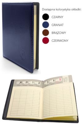 Okładka książki Kalendarz 2025 A6 Książkowy Tygodniowy MIX