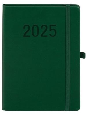 Okładka książki Kalendarz 2025 A6 Memofix TDW zielony