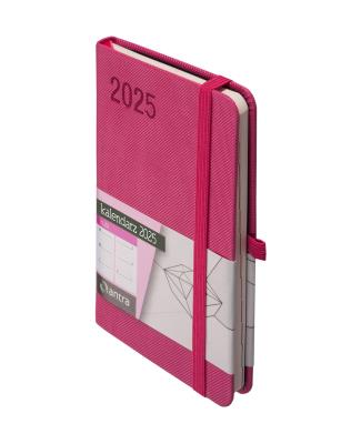 Okładka książki Kalendarz 2025 A6 Rubi TDW różowy