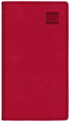 Opakowanie Kalendarz 2025 A6 tyg. Nebraska Flex czerwony