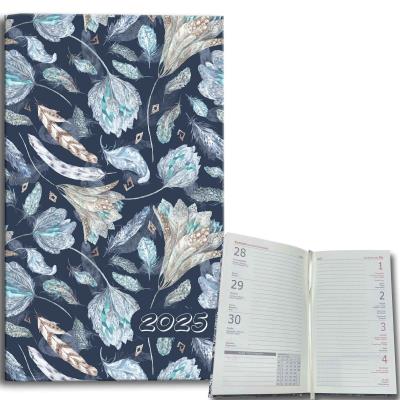 Opakowanie Kalendarz 2025 A6 tygodniowy Kwiaty boho