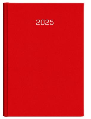 Opakowanie Kalendarz 2025 B5 Dzienny Albit Czerwony