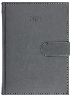 Opakowanie Kalendarz 2025 B5 dzienny Nebraska magnes szary