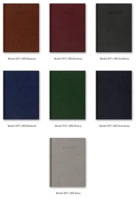 Okładka książki Kalendarz 2025 B5 Tygodniowy Vivella MIX