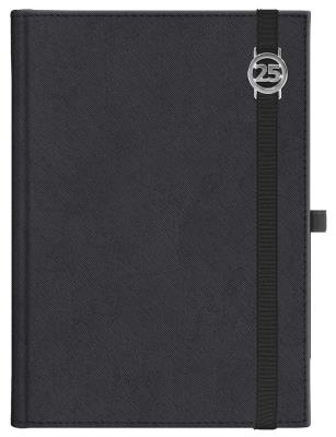 Opakowanie Kalendarz 2025 B6 dzienny Cross z gumką czarny