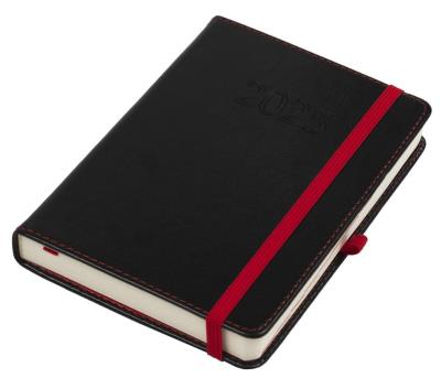 Opakowanie Kalendarz 2025 B6 dzienny Jazz czarny