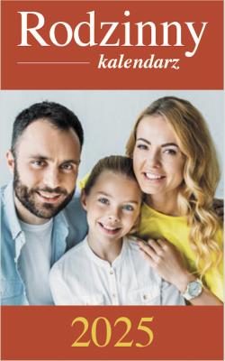Opakowanie Kalendarz 2025 B7 zdzierak Rodzinny