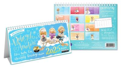 Opakowanie Kalendarz 2025 biurkowy Dobrych Aniołów