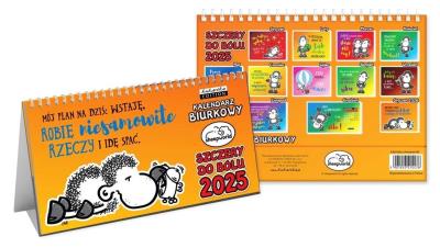 Opakowanie Kalendarz 2025 biurkowy Sheepworld szczery