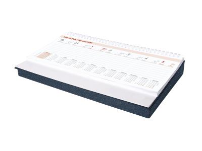 Opakowanie Kalendarz 2025 biurkowy z piórnikiem Granat