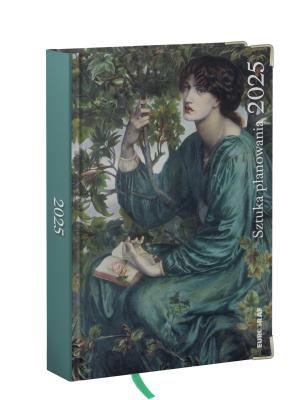 Kalendarz 2025 dzienny Sztuka planowania Rossetti. Wydawca: Eurograf BIS kalendarze. SmakLiter.pl Opakowanie Kalendarz 2025 dzienny Sztuka planowania Rossetti