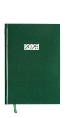 Opakowanie Kalendarz 2025 Ekonomiczny A5 dzienny zielony KK-A5D E