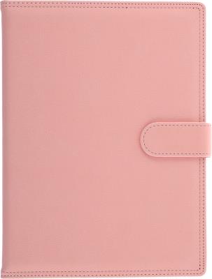 Opakowanie Kalendarz 2025 Ekoskóra A5 dzienny z zapięciem pudrowy róż