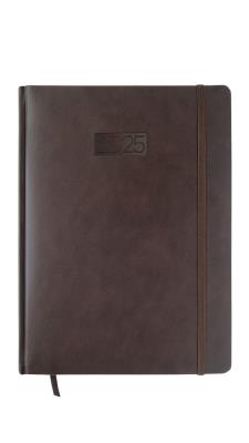 Opakowanie Kalendarz 2025 Elegance LUX A4 brązowy KK-A4DE