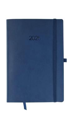 Opakowanie Kalendarz 2025 FLEX A5 dzienny granatowy KKA5DF
