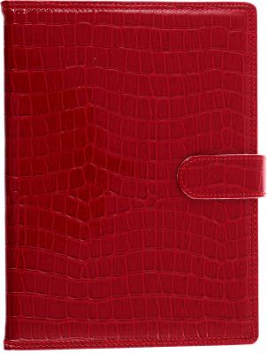 Opakowanie Kalendarz 2025 Krokodyl A5 dzienny z zapięciem czerwony