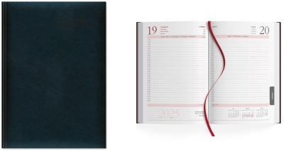 Opakowanie Kalendarz 2025 książkowy A5 dzienny granatowy SK2