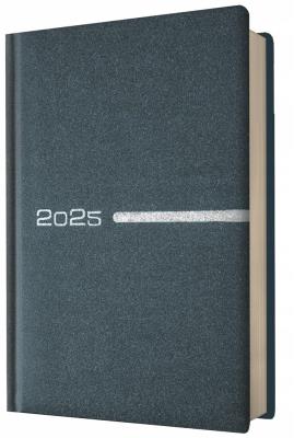 Opakowanie Kalendarz 2025 książkowy A5 dzienny szary