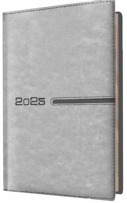 Opakowanie Kalendarz 2025 książkowy A5 tygodniowy szary