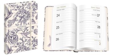 Opakowanie Kalendarz 2025 książkowy A6/96K Mat+UV Elegant