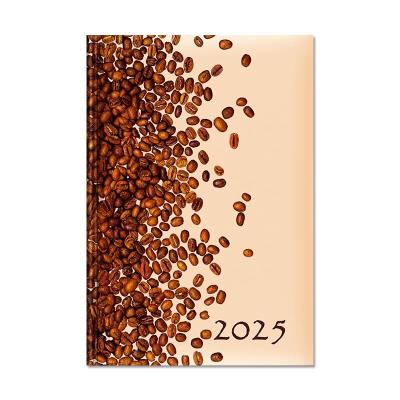 Opakowanie Kalendarz 2025 książkowy B6 dzienny Kawa