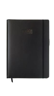 Opakowanie Kalendarz 2025 LUX A4 tygodniowy czarny KK-A4T L