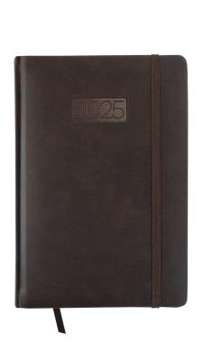 Opakowanie Kalendarz 2025 LUX A5 dzienny brązowy KK-A5D L