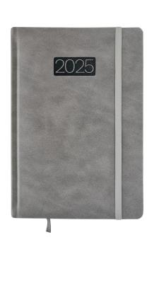 Opakowanie Kalendarz 2025 LUX A5 dzienny szary KK-A5D L