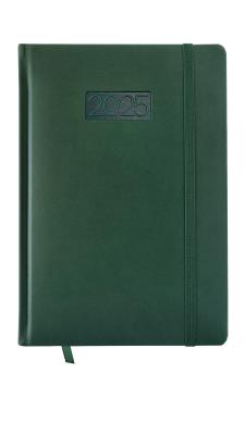 Opakowanie Kalendarz 2025 LUX A5 dzienny zielony KK-A5D L