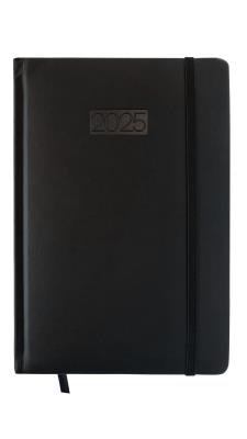 Opakowanie Kalendarz 2025 LUX A5 tygodniowy czarny KK-A5T L