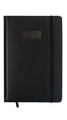 Opakowanie Kalendarz 2025 LUX B6 dzienny czarny KK-B6D L