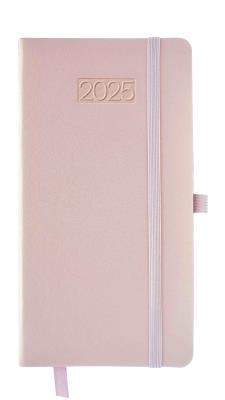 Opakowanie Kalendarz 2025 LUX B6 tygodniowy różowy metalic KK-DLT L